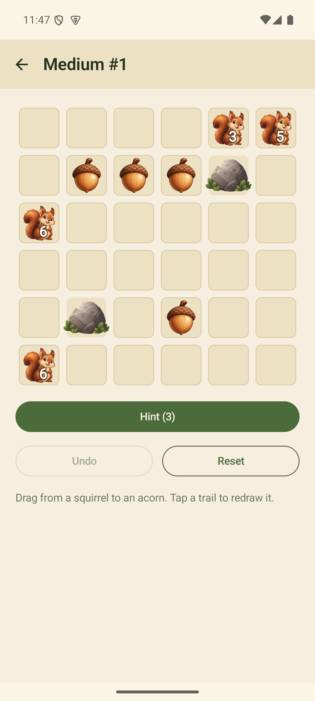 Acorn Trails current 0.1.0 screenshot