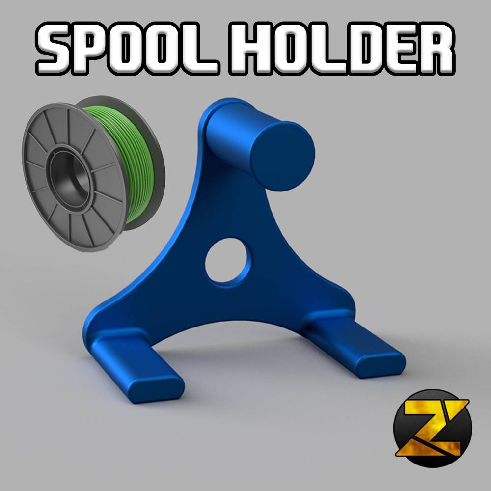 Bronvoorbeeld van het 3D-model Filament Spool Holder door Zaanko