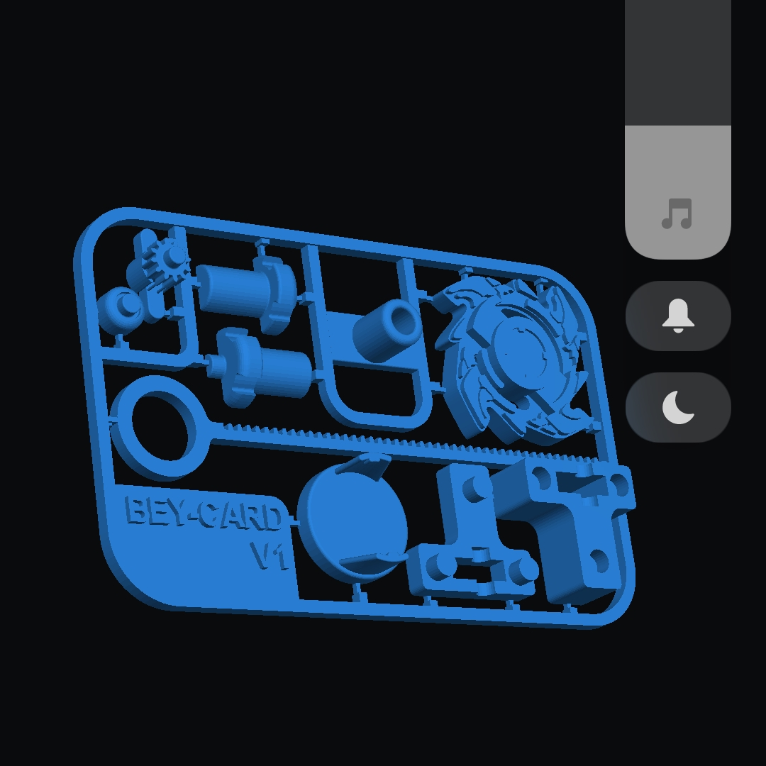 Bronvoorbeeld van het 3D-model kit card bablayde door Mickaël Boudigou
