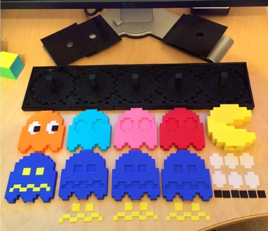 Bronvoorbeeld van het 3D-model Mechanical Pac-Man door kunningking23
